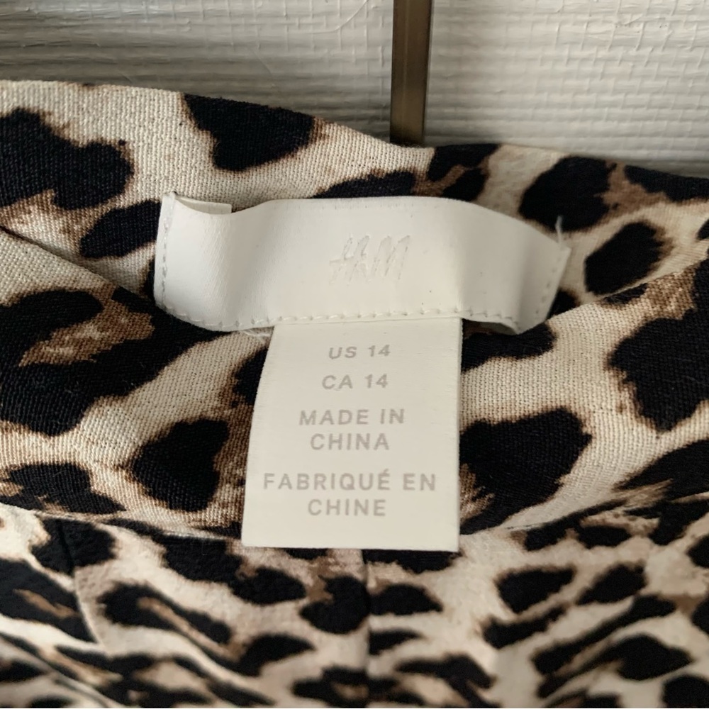 Leopard Print Midi Skirt - Picture 5 of 6